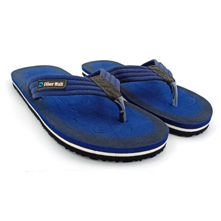 Emboss Comfort Blue FlipFlop for Men - Image 7