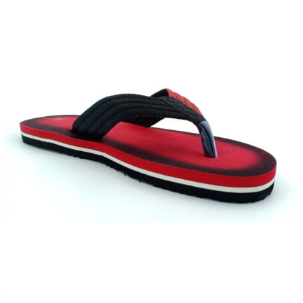 Emboss Comfort Red FlipFlop for Men - Image 6