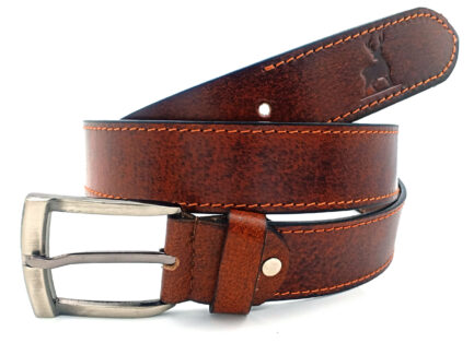 GENUINE LEATHER BELT NON-REVERSIBLE for MENS - Image 5