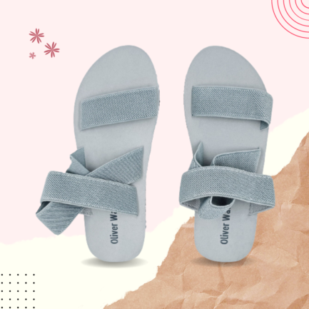 Comfort Grey Sandal for Men