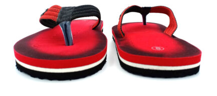 Emboss Comfort Red FlipFlop for Men - Image 8