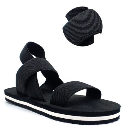 Comfort Black Sandal for Men - Image 6