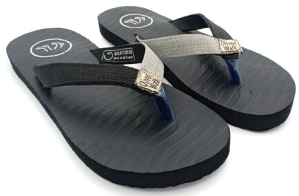 SunStride Comfort Flip Flop Summer in Style Black - Image 4