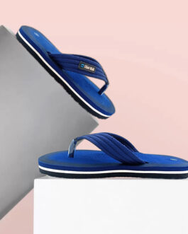 Emboss Comfort Blue FlipFlop for Men