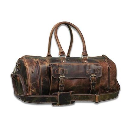 LIFELONG LEATHER BAG | DUFFLE LEATHER BAG