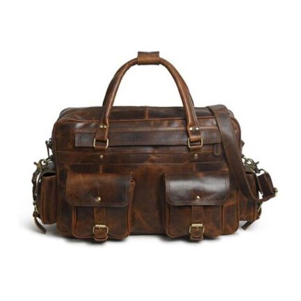 TRAVEL LEATHER BRIEFCASE | GENUINE LEATHER BAGS