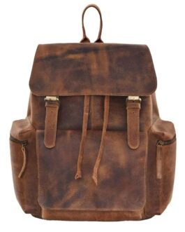 TRENDING HANDCRAFTED LEATHER BACKPACK | GENUINE LEATHER BACKPACK