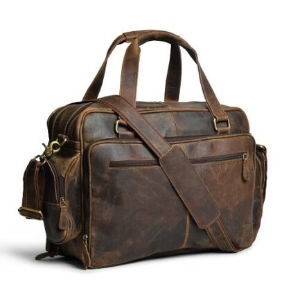 VINTAGE BUFFALO BRIEFCASE BAG | OFFICE USE BRIEFCASE BAG