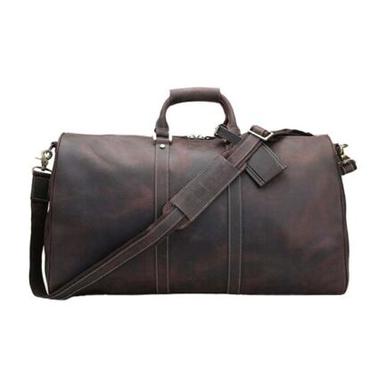 VINTAGE BUFFALO LEATHER BAG | DUFFLE LEATHER BAGS