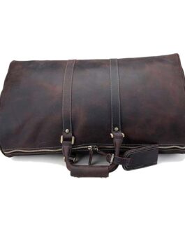 VINTAGE BUFFALO LEATHER BAG | DUFFLE LEATHER BAGS