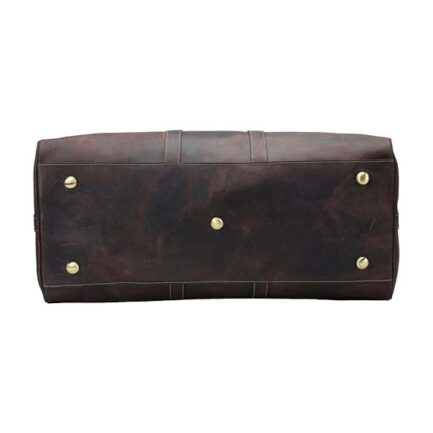 VINTAGE BUFFALO LEATHER BAG | DUFFLE LEATHER BAGS - Image 3